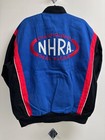 Nhra Jh Design Champion Full Snap  Cotton Jacket  Black royal  L