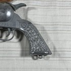 Vintage Lot Hubley Tex Single Shot Cap Gun W  Wyandotte Leather Holster
