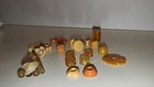 Mcm Bakelite 21 Buttons And 1 Domed Rectangle W A Threaded Bottom Hole Vtg