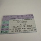 Ramones Ticket Stub Private Party Invitation Hollywood Palladium August 29  1995