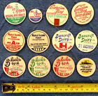 50 Caps  Vintage Milk Bottle Cap Lot  Antique Delivery Service  Usa Canada Mixed