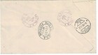 Farley Imperfs - 3 Color Parks 1936 Cover Rare Registered Usage To Foreign Dest 