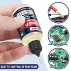 Beeyuihf No Clean Liquid Solder Flux Dropper Electrical Soldering  30 Ml 1 Oz  