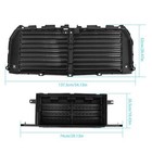 Upper   Lower Radiator Grille Air Shutter Control Assembly Replacement For 