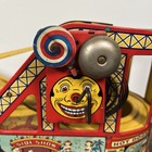 Vintage J  Chein  275 Tin Litho Wind Up Roller Coaster No Cars - Untested