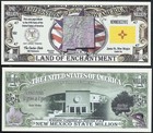 New Mexico State Million Dollar W Map  Seal  Flag  Capitol  - Lot Of 10  