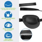 2 Pcs Eye Patches eye Patch For Adults 3d Adjustable Eyepatch For Right Or Le   