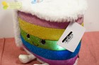Fao Schwarz 11  Glow Brights Plush Led With Sound Rainbow Cake Stuffed Animal