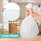 112 Pcs 4 Gallon Trash Bags Kitchen Trash Bags Small Garbage Rubbish Bags 7 Roll