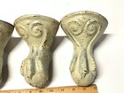 Lot Of 4 Early Antique Clawfoot Cast Iron Tub Ball-claw Bath Tub Feet Legs Set 4