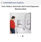 Tork 461023 H1 Stainless Steel Recessed Hand Towel Dispenser New 
