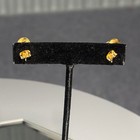 Gold Vintage Tone Love Knot Stud Earrings Classic Timeless Jewelry Gold Tone