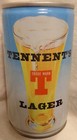 Tennent s Lager Beer Can - Penny At The End Of The Day - Uk - Steel - 11 21 Oz