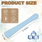 Cocktail Muddler  8 Inch Pp Drink Muddler  Blue  thick 