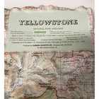 Hubbard Scientific Yellowstone National Park Map Raised Relief Map  Unframed