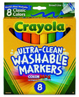 Crayola Color Max 8ct Broad Line Markers 192 Markers Total 24 Pk Of 8ct