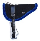 Horse Saddle Pad Western Suede Leather Bareback Pad Stirrups 39151