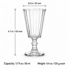 Gus-khrustalny Set 4 Russian Vodka Liqueur Glasses 50ml Original Box  Brand New