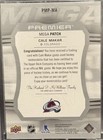 2021-22 Ud Premier Mega Patch Chest Logo  pmp-ma Cale Makar  30