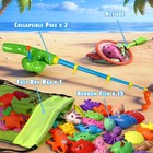 Cozybomb   Magnetic Fishing Toys Game Set For Kids   15 Fishes  Multicolor