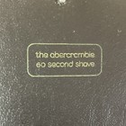 Vtg Abercrombie 60 Second Shave Electric Razor Leather Storage Case Box Only
