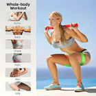 Resistance Bands Loop Set Of 5 Exercise Workout Crossfit Fitness Yoga Booty Band