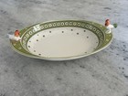 Villeroy And Boch Farmer   s Spring Oval Deep Bowl serving Dish Stunning Vintage