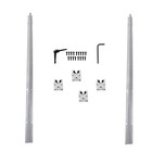 Heavy Duty Sbr16-1000mm Linear Rails Kit With 4 Bearings For Cnc