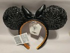 New Disney Parks 2025 Halloween Mickey Minnie Spider Web Ear Headband 