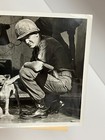 Vintage 1966 Vietnam War - Sgt William Spring With Puppy 7x9 Press Photo