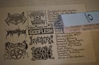 Decaying Visions Vintage Death Metal Videozine Flyer Ad 1991 Signed By Me