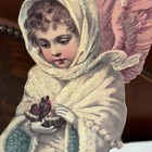 Vintage Victorian Scrap Picture Circa 1885 1910 Le Petit Museum Of Musical Box