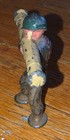Vintage Barclay Podfoot Toy Soldier Bazooka Man Cast Metal Figure 1940s Manoil A