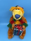 Jim Henson   s Bear In The Big Blue House 14    Plush Holiday Santa Bear W  Present