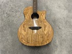 Luna Gypsy Quilt Ash Acoustic Electric Guitar Gloss Natural Gyp E Qa Gn