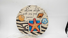 Zingz   Thingz Garden Stepping Stones 10x10  2 Pcs Live Life Joy Passion