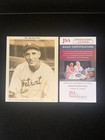 Hank Greenberg Detroit Tigers Sporting News  79 Conlon Collection 4x5 Auto Jsa