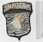 Vietnam War Screaming Eagles 101st Airborne Us Army Shoulder Patch Corps Nam