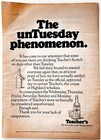 1970 Teacher s Scotch Whisky Advertisement Vintage Distillery Liquor F15p