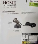 Home Decorators Outdoor Led Pond Light Landscape 300lm Antique Bronze 31960-hbu