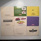 Nintendo Nes Lot Of 9 Instruction Manual Booklet  all Pictured  9 Total Manuals