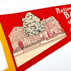 Vtg National Baseball Hall Of Fame Museum Souvenir Full Size Pennant Cooperstown