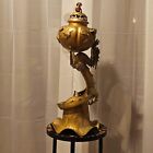 Cast Bronze Japanese Meiji Incense Burner  1880 s  Great Condition 