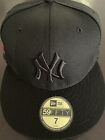 Jay-z 59fifty Blueprint 3 Tour Ny Yankees Abe 2010 Cap 7 3 8 New Fitted Hat