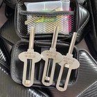 Tinfoil Tool  Soft hard Open  Position   Push Away For Caba   - Flat Mouth