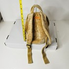 Kangaroo 9  Plush Soft Kids Backpack W  Adj Straps Drawstring Australia Rare