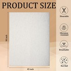 Premium Fusible Quilting For Batting  One-sided Adhesive Fusible Cotton Blend   