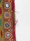 Vintage Woven Cloth   Mirrors Indian Door Hanging Toran 21  X 21 