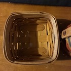 Vintage 1995 Carnation Baskets Hand Made  Basket Made In Usa   Bradford Basket