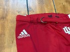 Indiana Hoosiers Game Worn Used Red Football Pants  77 Stripe On Sides Size 3xl